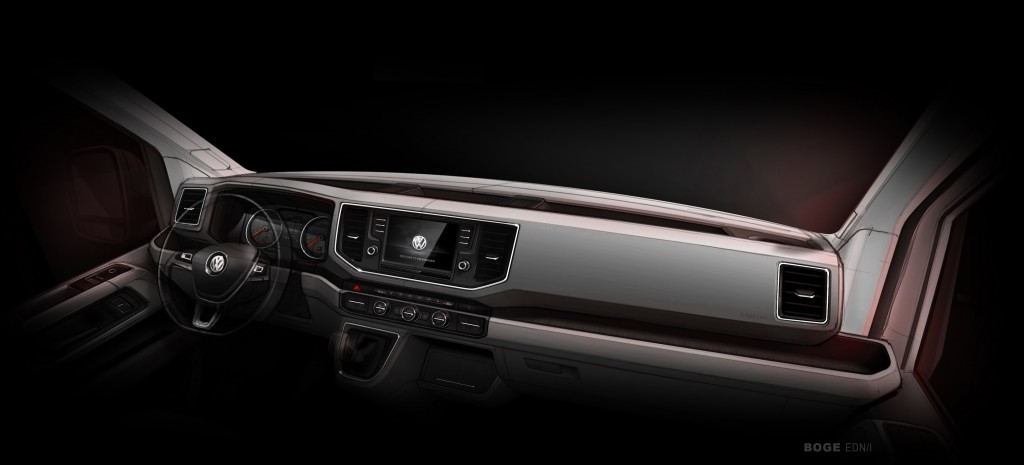 New VW Crafter interior Iepieleaks