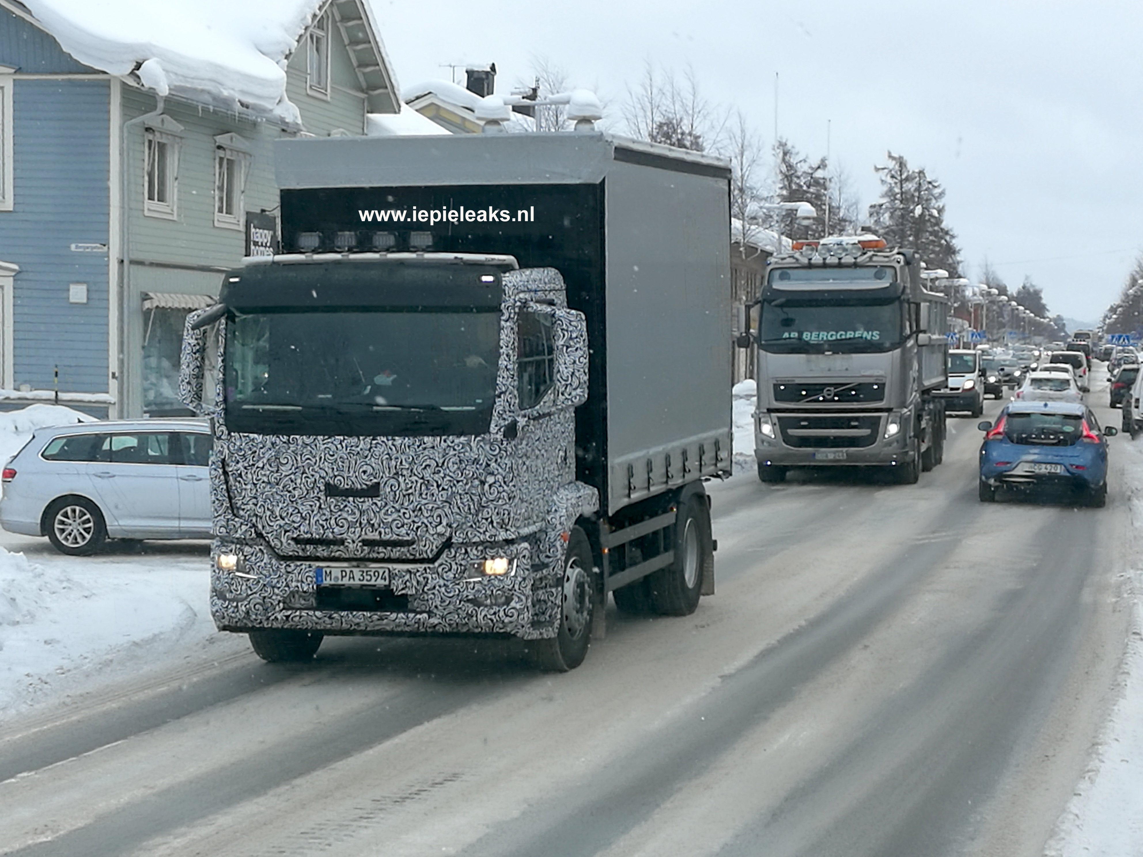 More MAN trucks spotted in Sweden Iepieleaks
