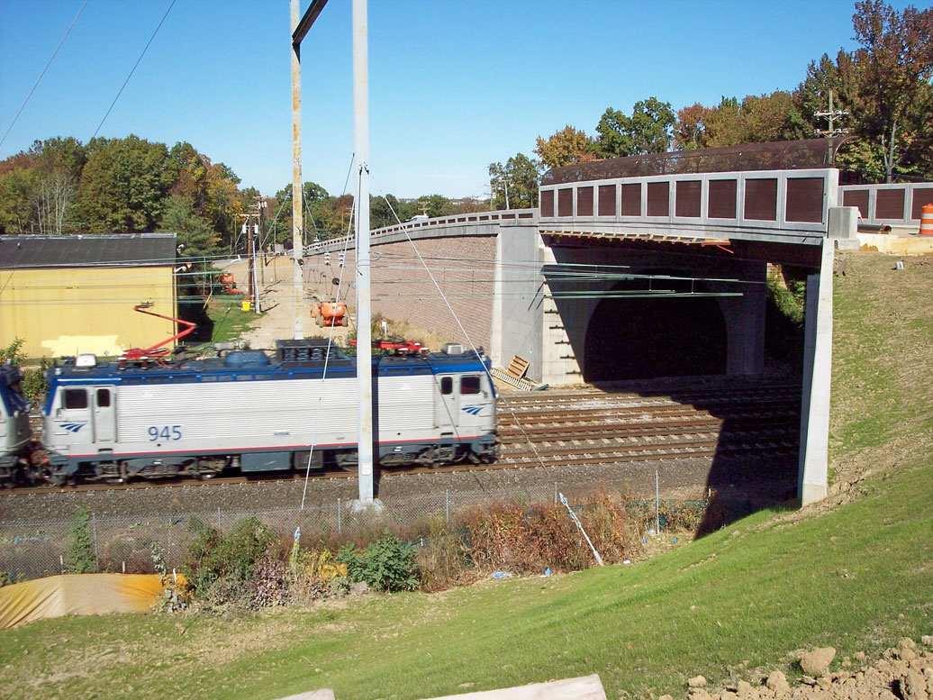 NJDOT Alexander Road over Amtrak