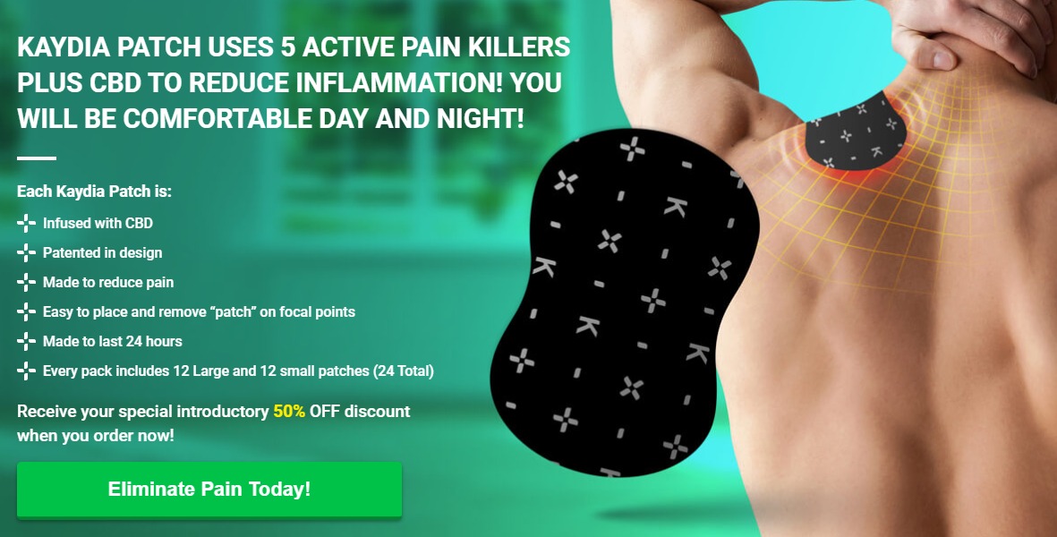 Kaydia Pain Patch Reviews Price, Usage, Benefits