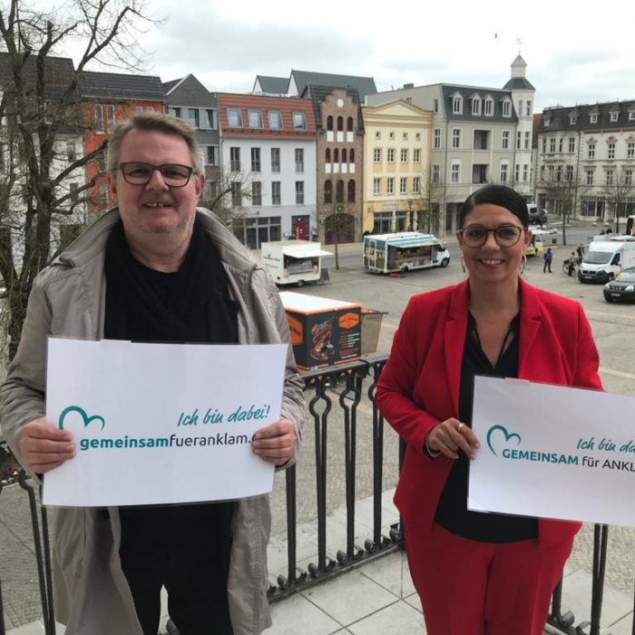 Gemeinsam für Anklam gemeinsam gegen Corona! INITIATIVEN für ANKLAM