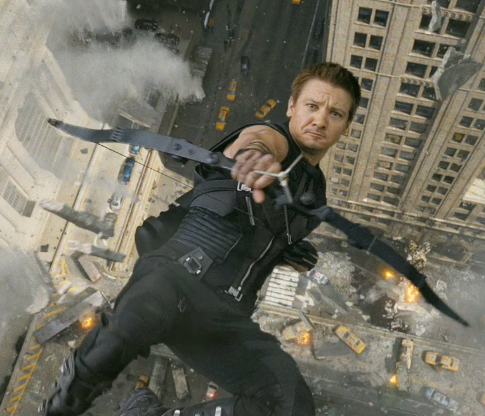Jeremy Renner as Hawkeye is a Terrible Archer