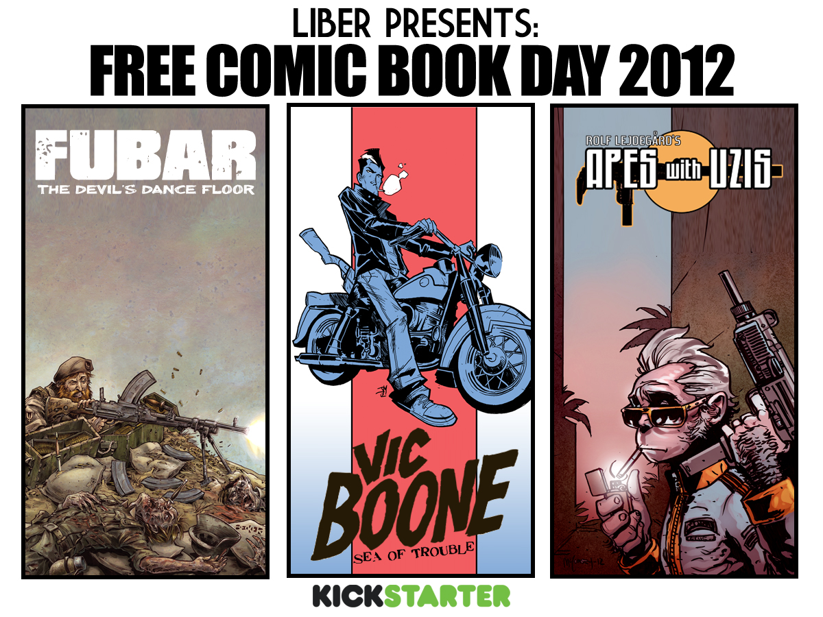 Indie Publishers Take on Free Comic Book Day with the Help of Kickstarter
