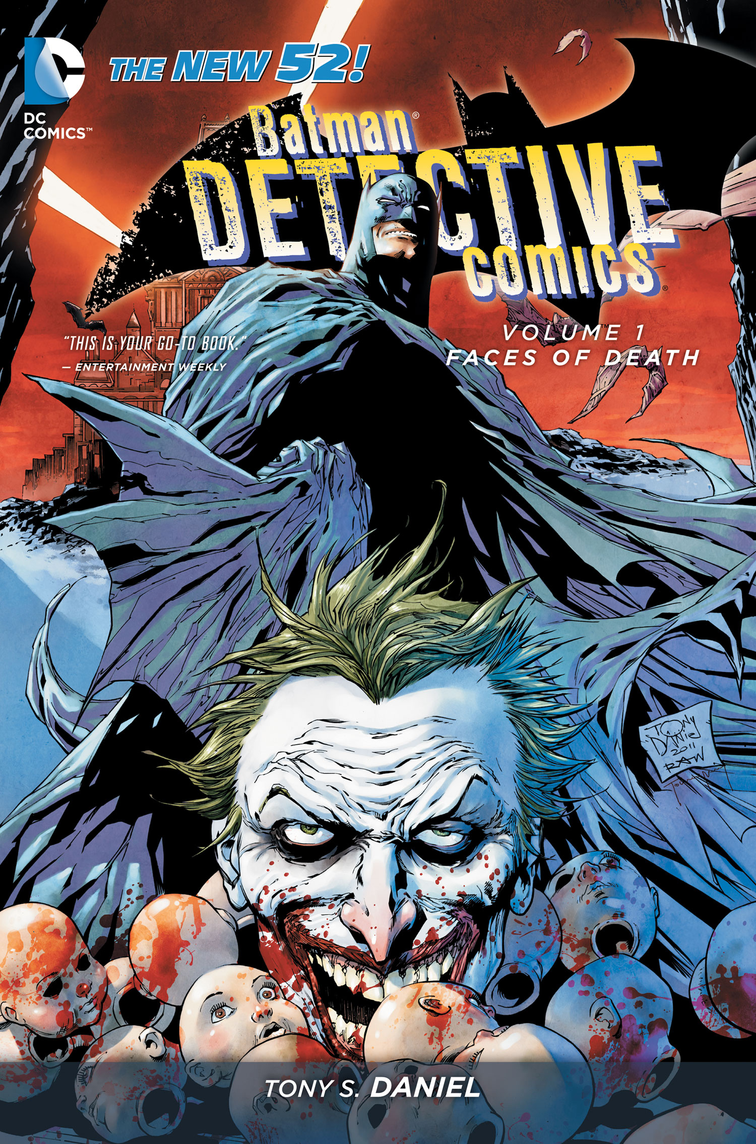 BATMAN DETECTIVE COMICS, VOL 01 FACES OF DEATH TP