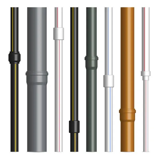 Which fitting can be used to join HDPE and PVC pipes?