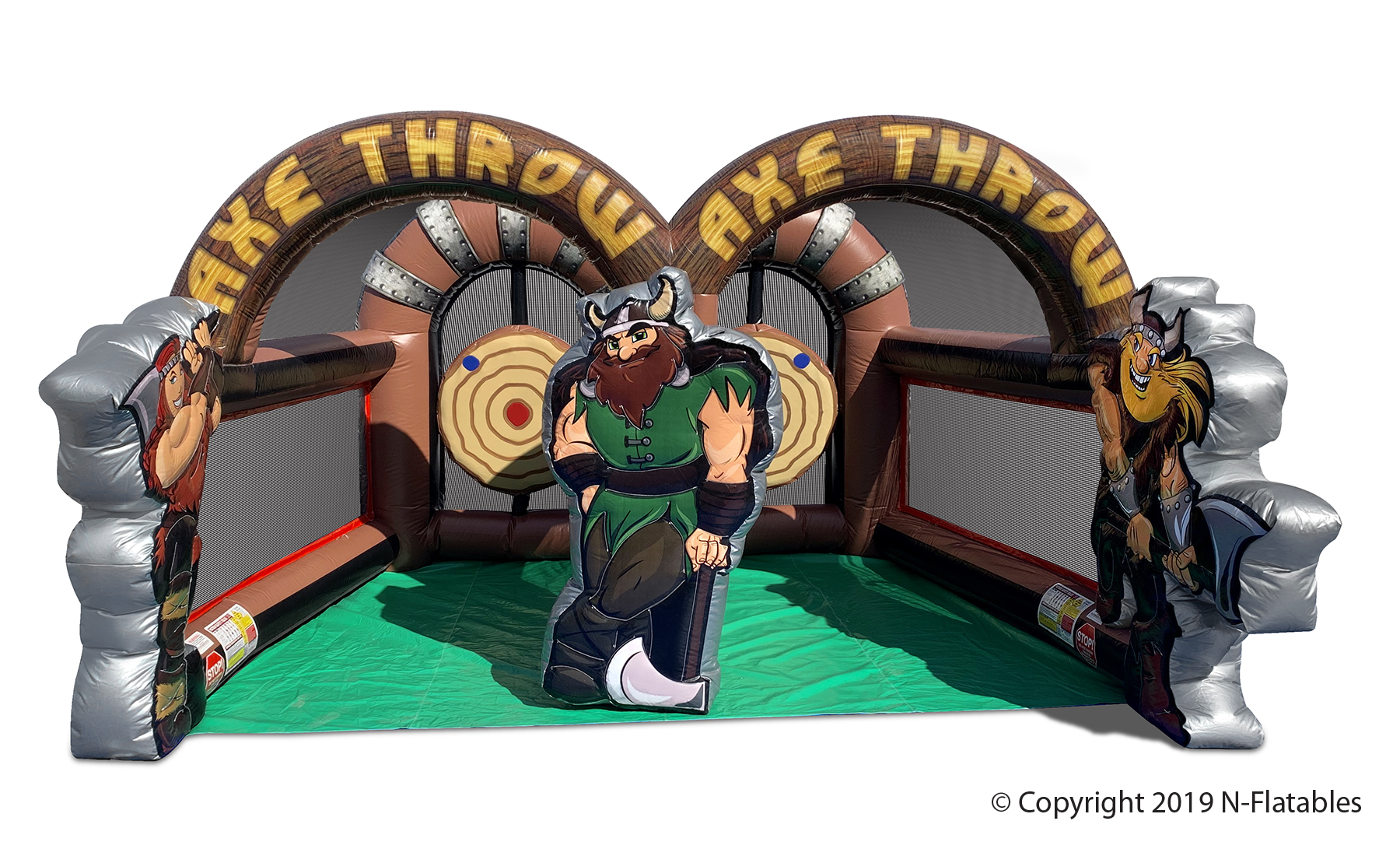Viking Axe Throw Inflatable AxeThrowing Game iFast Parties