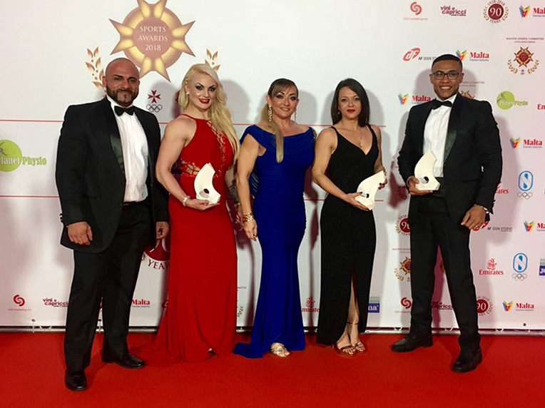 MALTESE ATHLETES HONORED BY THE MALTESE OLYMPIC COMMITTEE