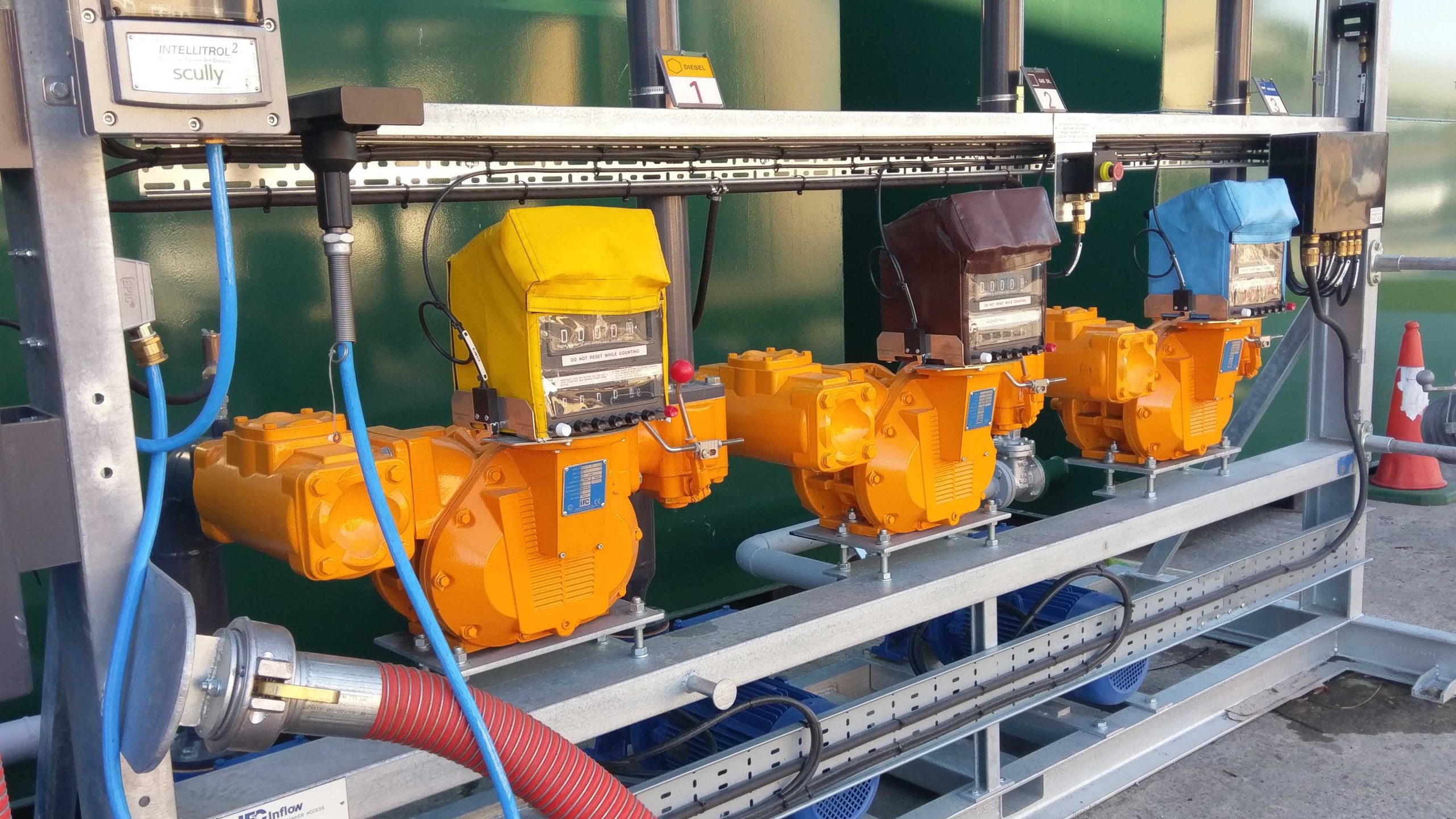 Industrial Bulk Fuel Flow Meters AcuFlow IFC Inflow