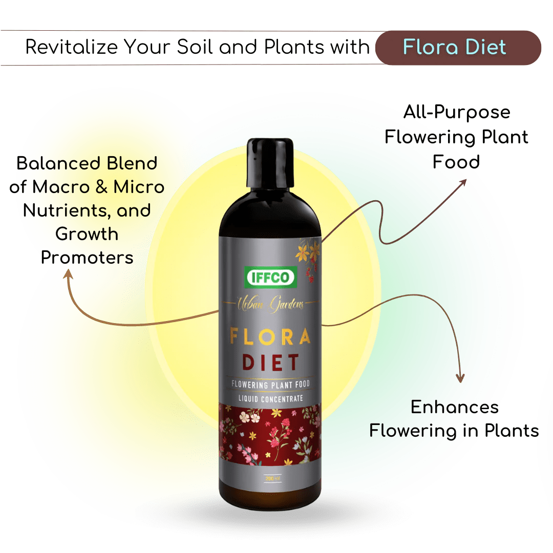 Flora Diet Flowering Plant Food, Water Soluble Liquid