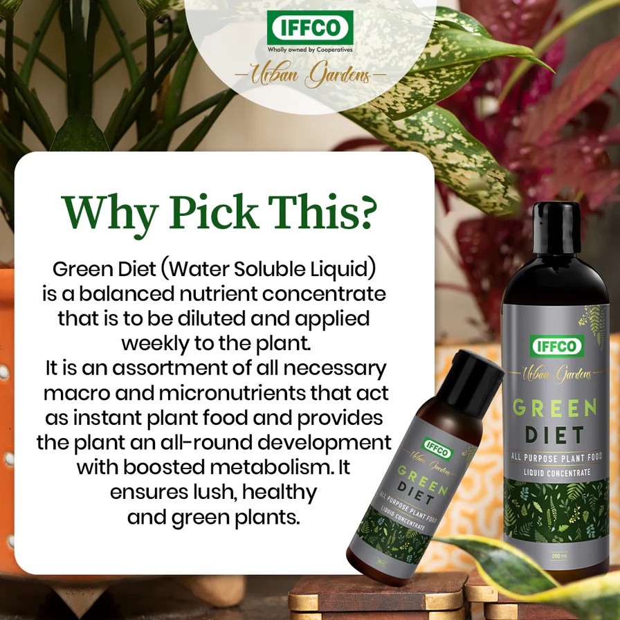 Green Diet Complete Plant Food, Water Soluble Liquid