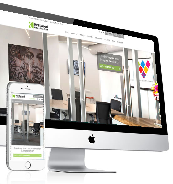 Site ReDesign Kentwood Office Furniture IFI Grand Rapids  Design