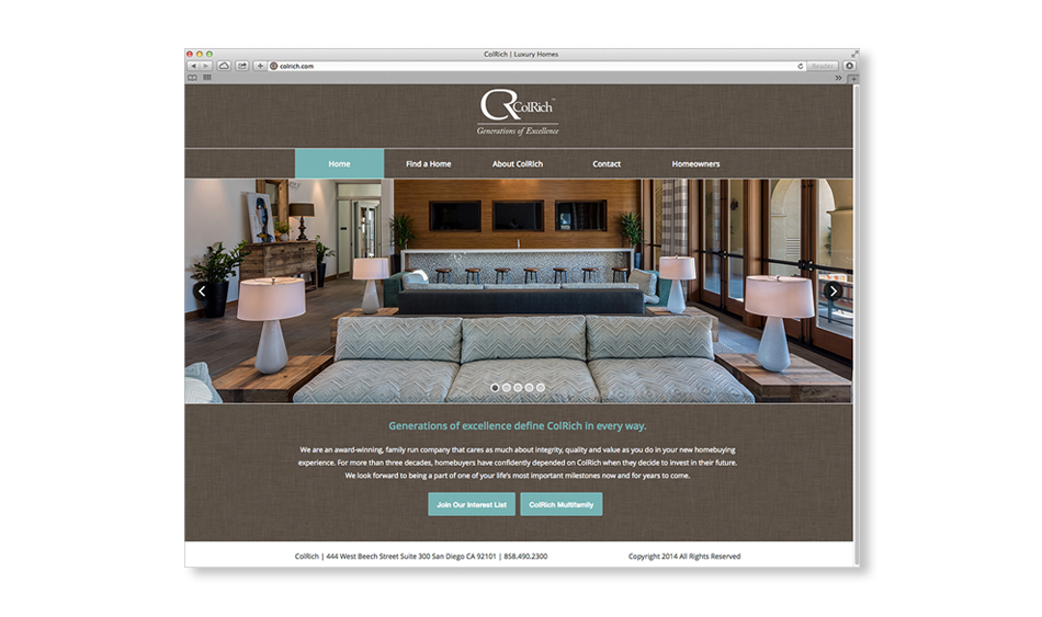 real estate responsive website designer san diego I Design