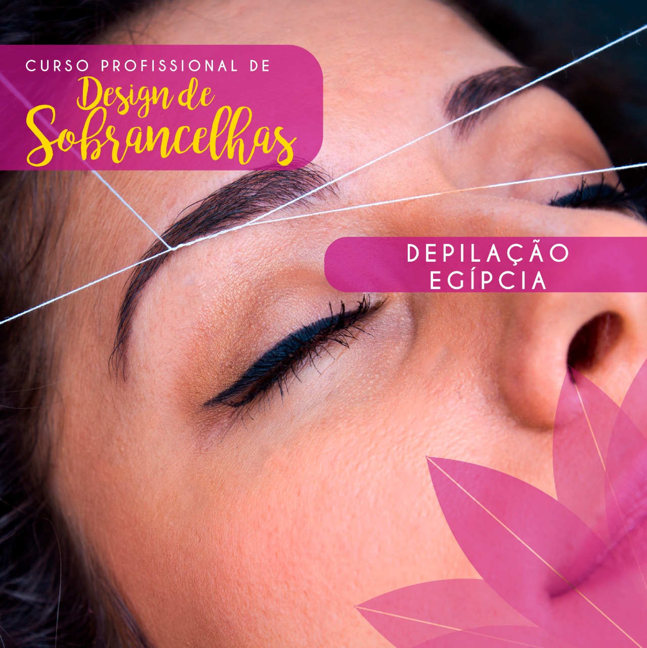 Design de Sobrancelhas e Depilação com Linha (Egípcia) IFIS