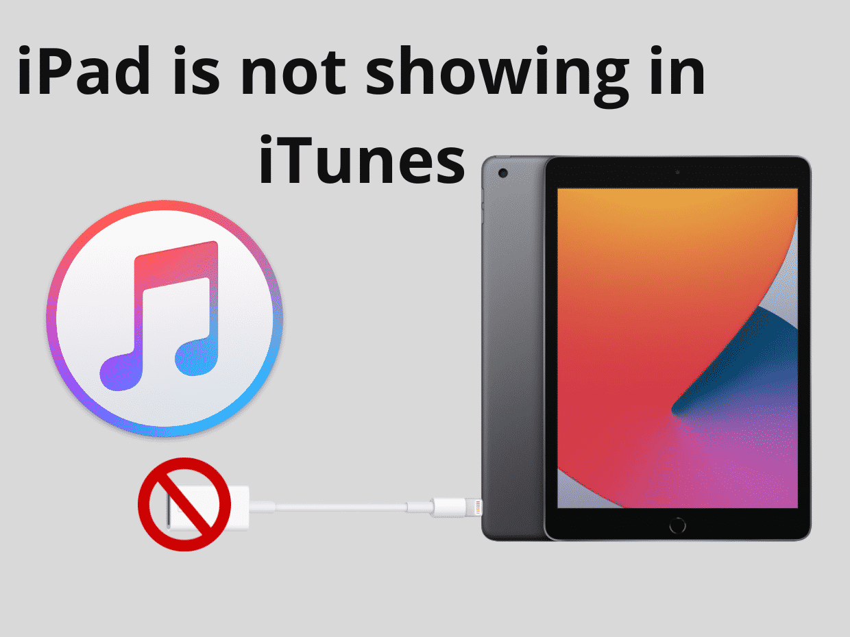Working Solution if your iPad is not showing in iTunes