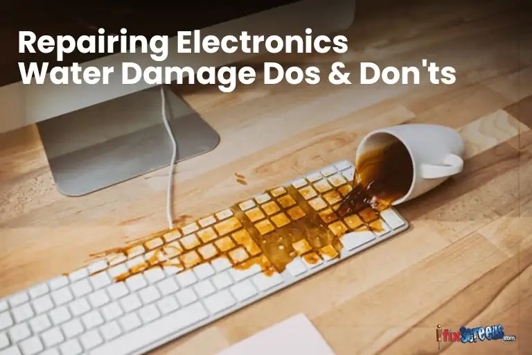 Repairing Electronics Water Damage Dos & Don'ts