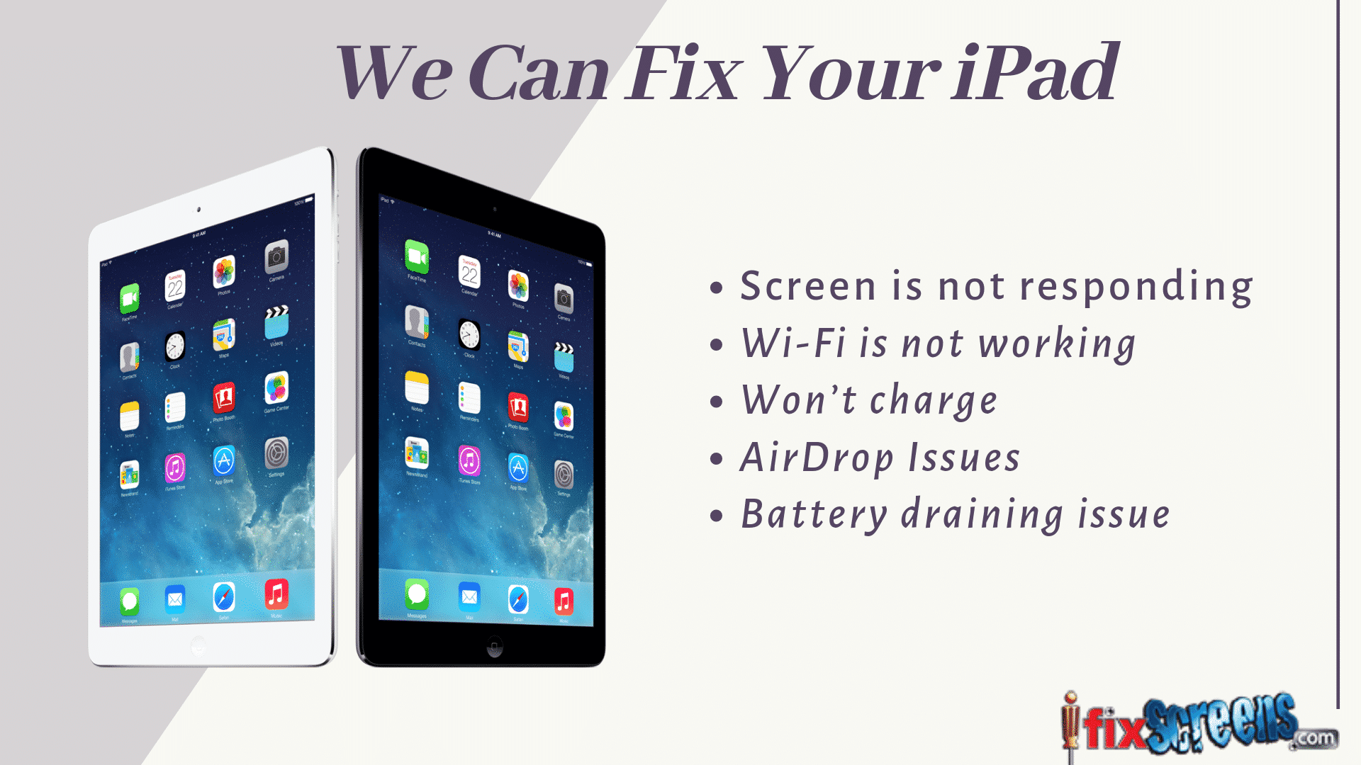 5 Common Apple IPad Problems & How To Fix Them IFixSxreens