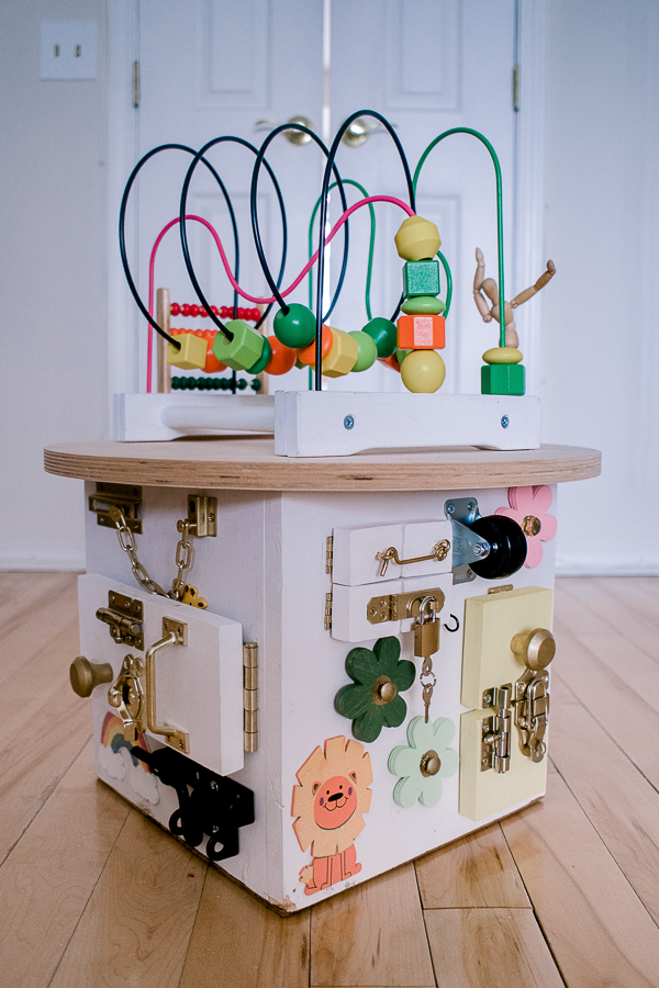 DIY ACTIVITY CUBE FOR TODDLERS