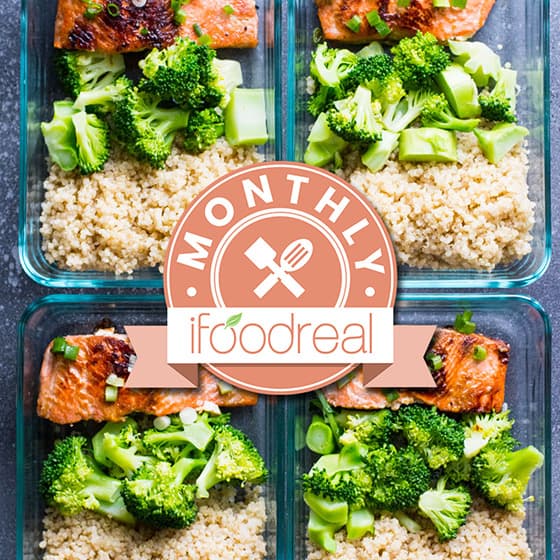 Healthy Meal Prep February + Giveaway iFOODreal Healthy Family Recipes