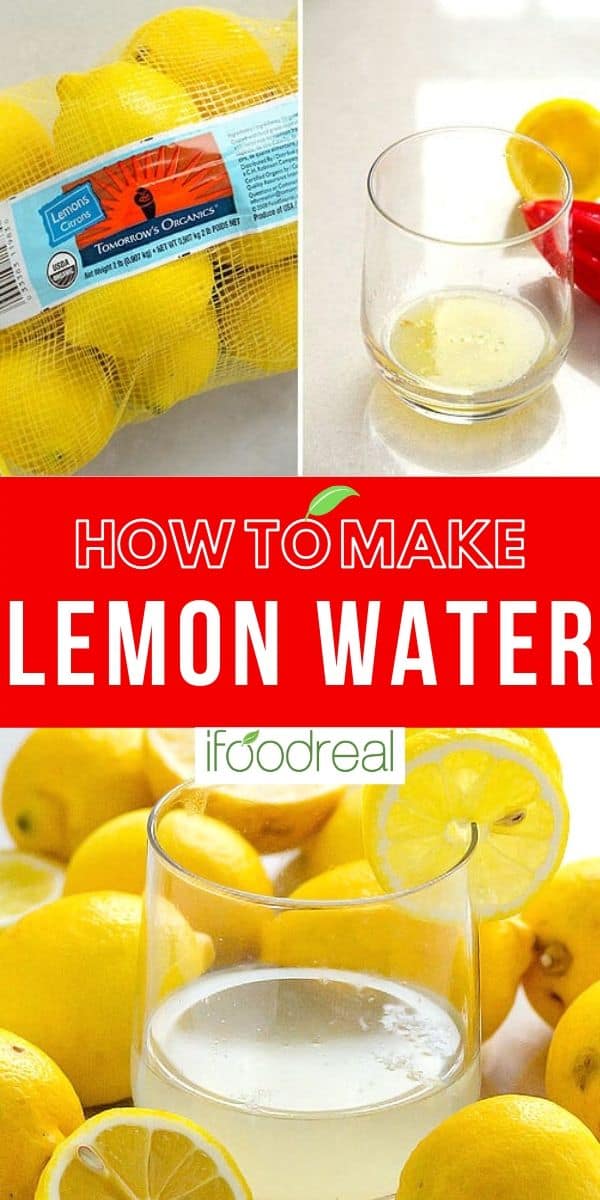 How to Make Lemon Water {Tips and Healthy Benefits}