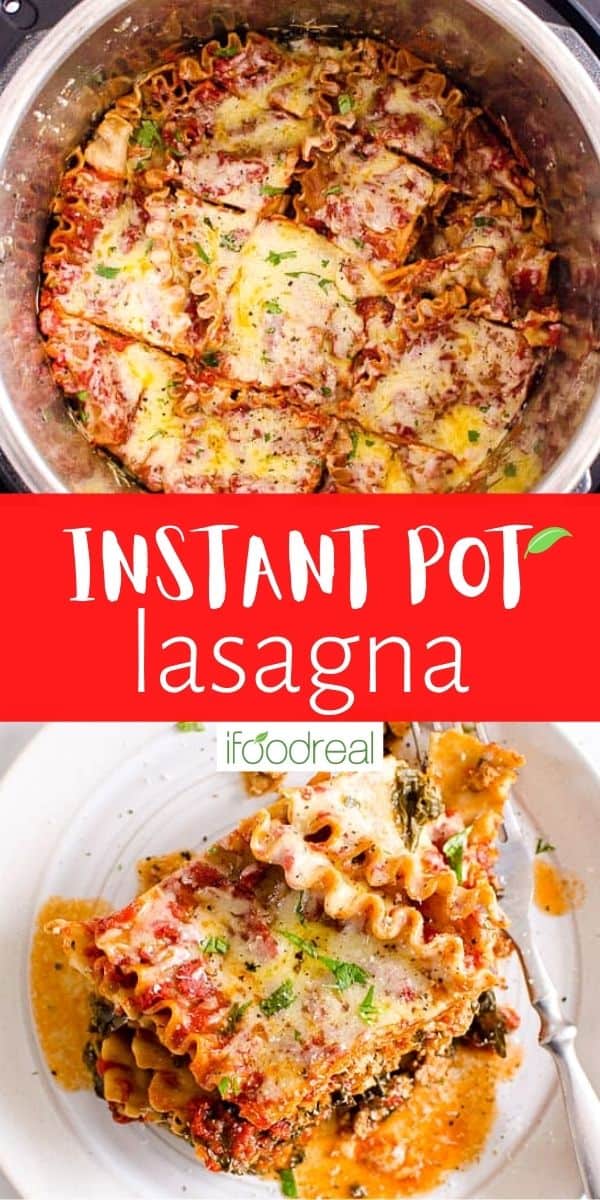 Easy Instant Pot Lasagna