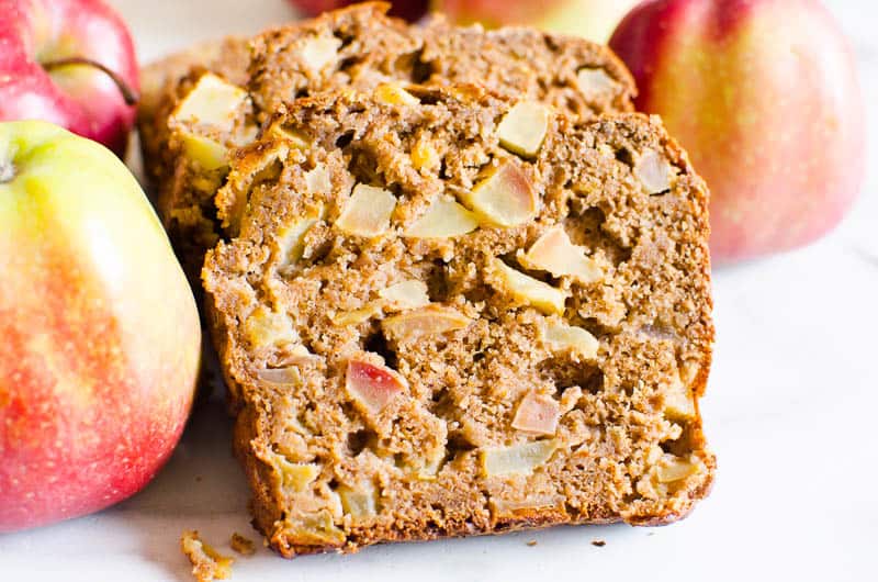 Healthy Apple Bread {Low fat, Low Sugar!}