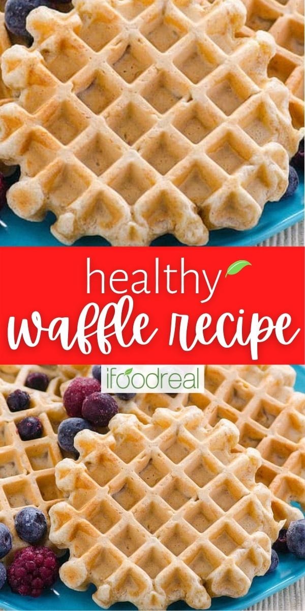 Healthy Waffle Recipe {Whole Wheat}