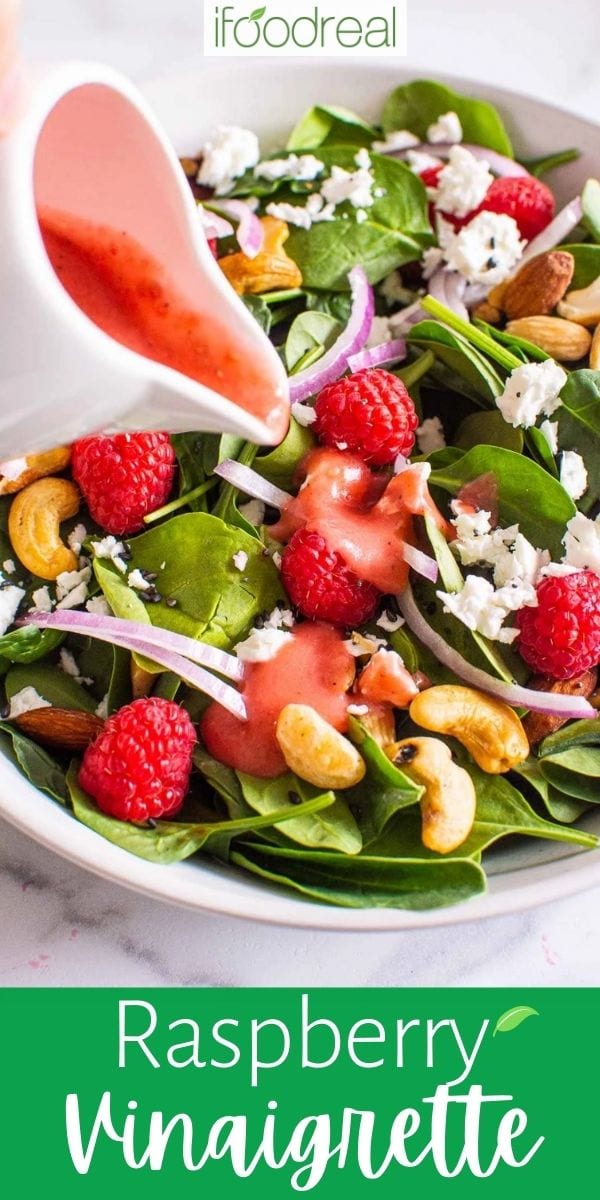 Raspberry Vinaigrette {Any Berry Salad Dressing}