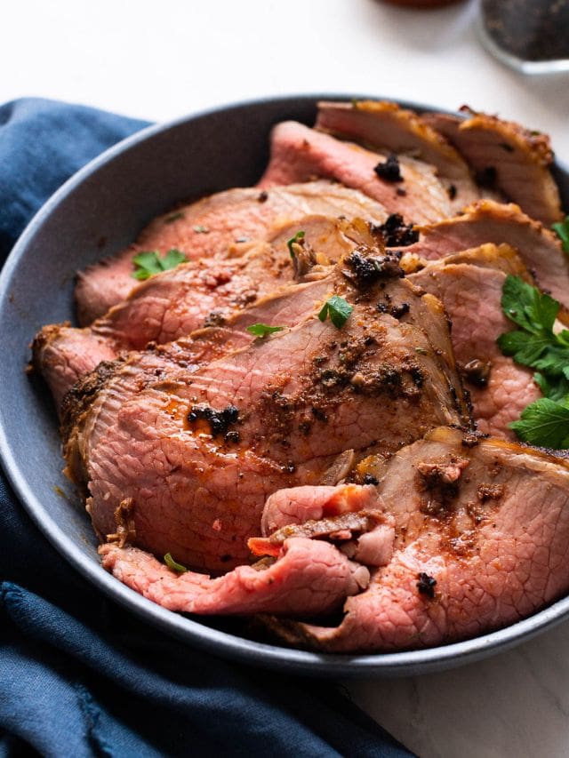Tender Beef Eye of Round Roast