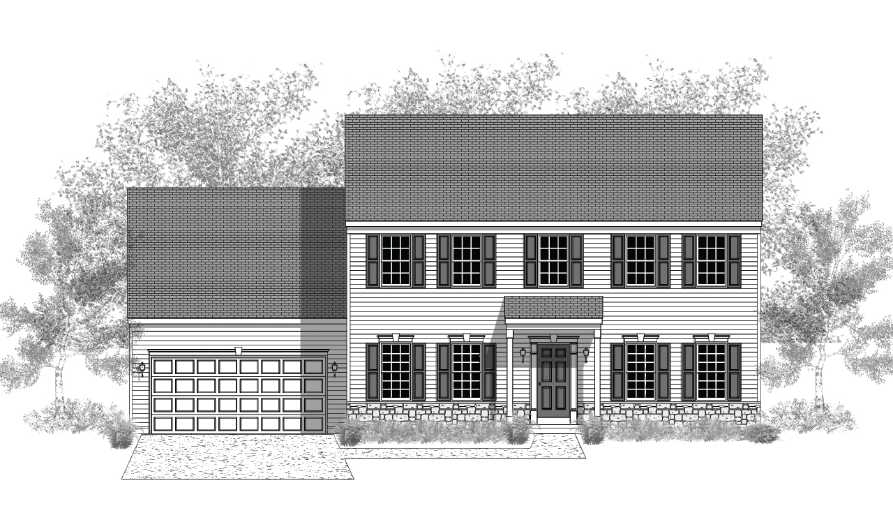 Landmark Homes Huntington Interactive Floor Plan