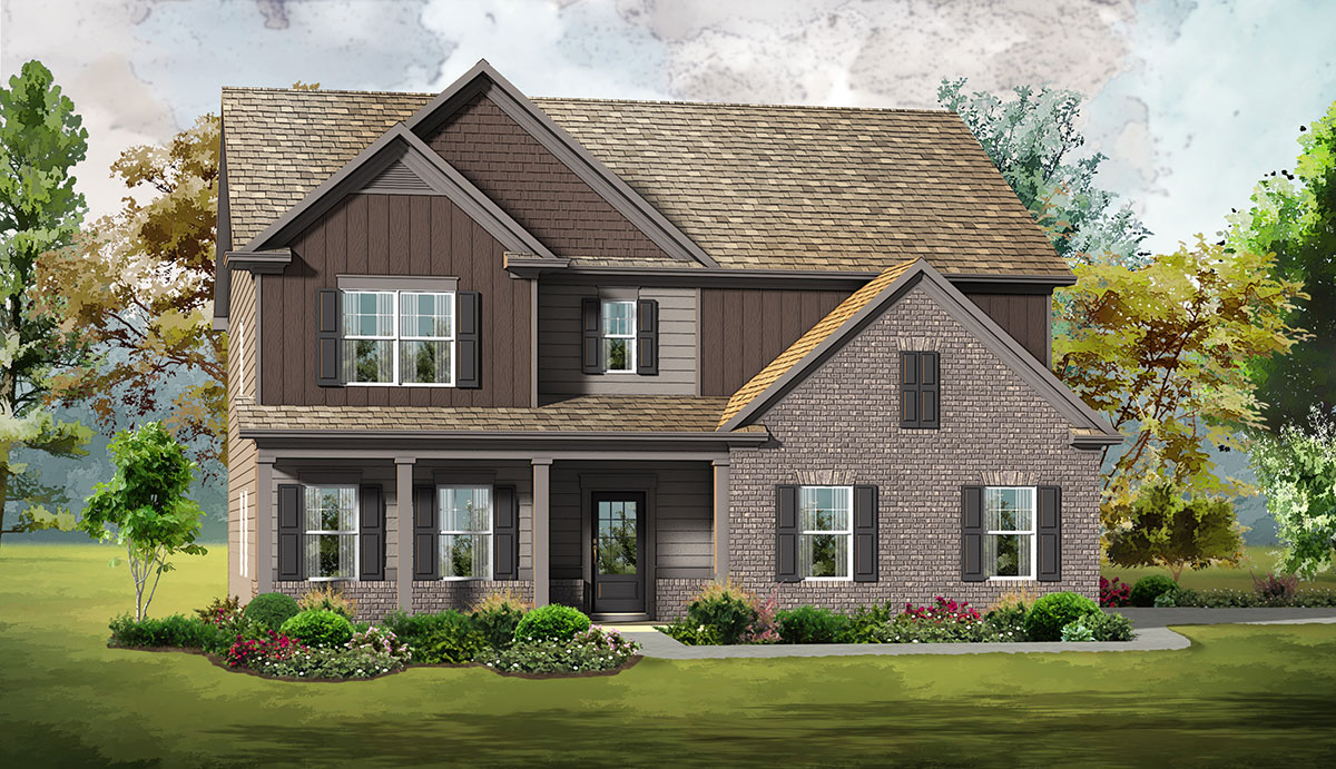 Smith Douglas Homes The Chestnut Interactive Floor Plan