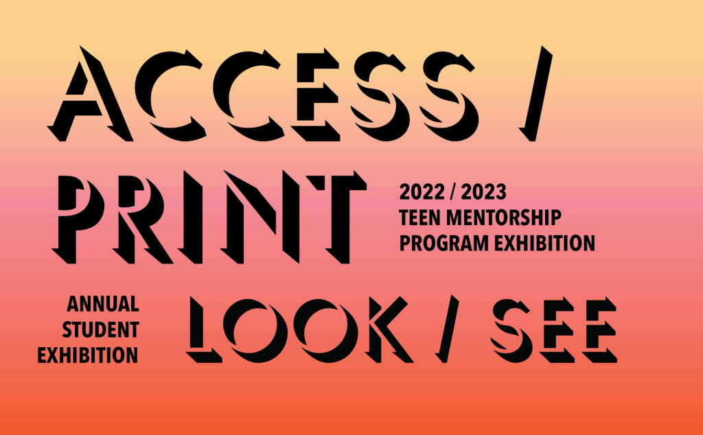 Highpoint Editions ACCESS/PRINT and LOOK/SEE Minneapolis May 19th