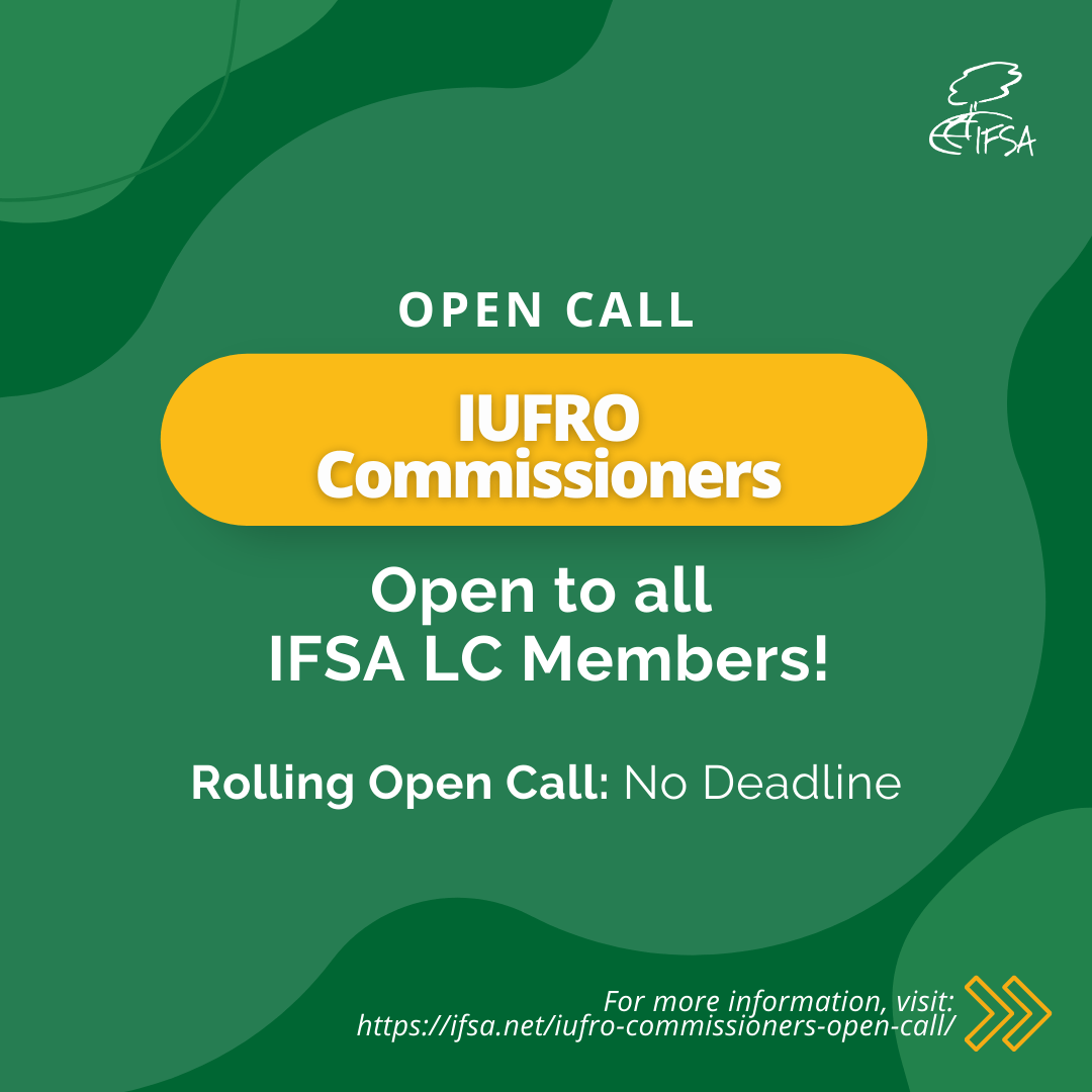 IUFRO Commissioners Open Call - IFSA