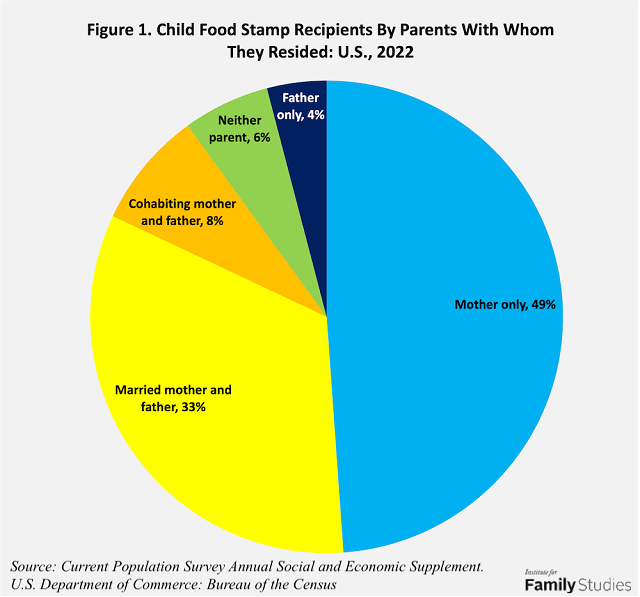 Food Stamps and Family SNAP Recipients by Family Structure Institute