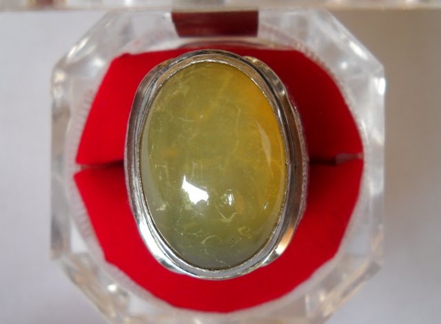 Batu Cincin Yakut Kuning Batu Akik Pilihan