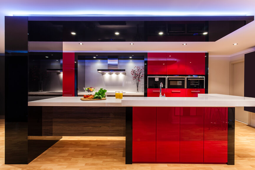 16 Bold Red Kitchen Designs (Big and Small) Décoration de la maison