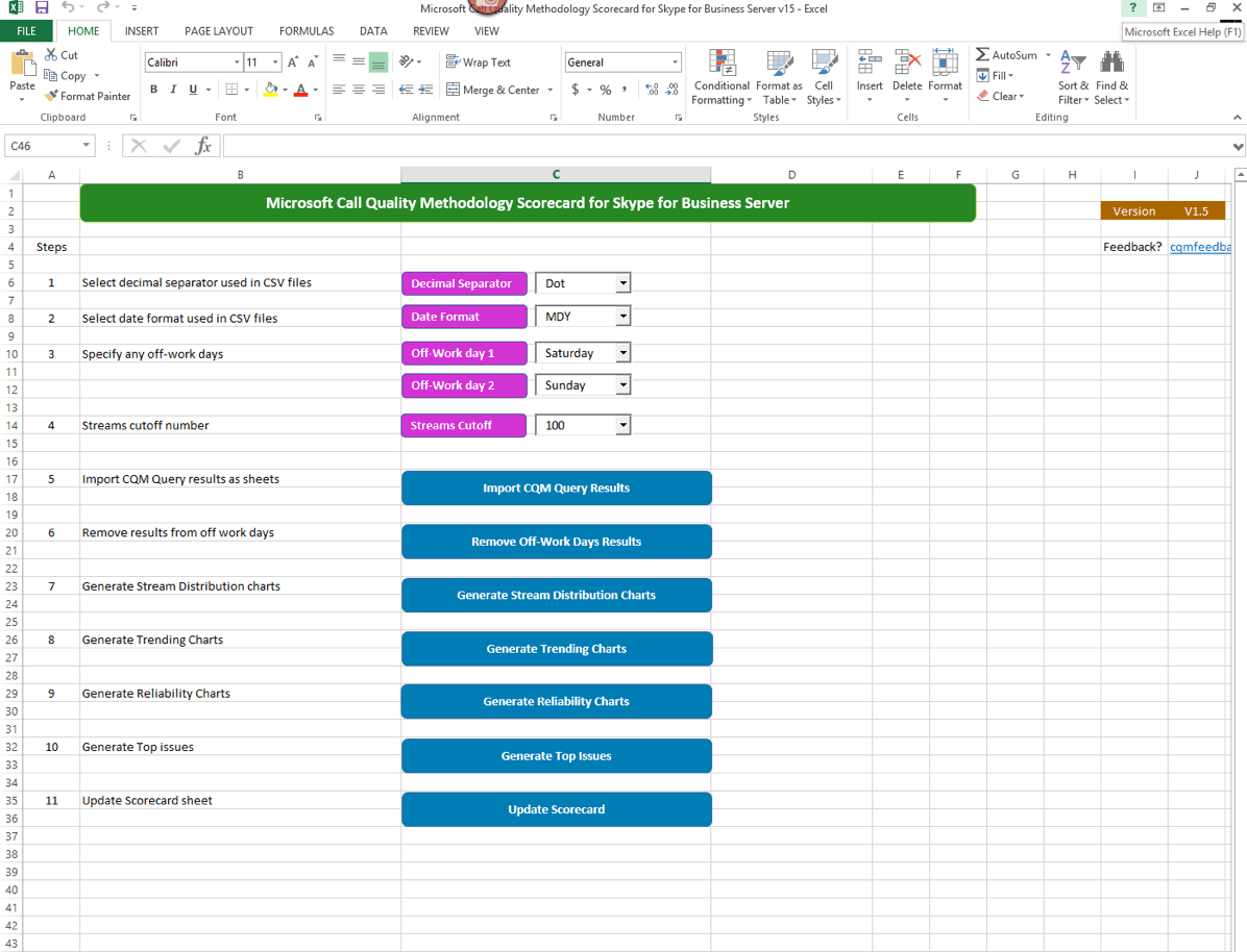 Lync News / Fun with Call Quality Methodology and Skype for Business Server