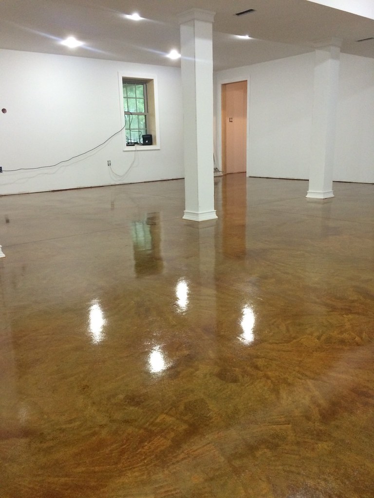 Stained concrete in Danville, VA stained concrete decorativeconcrete