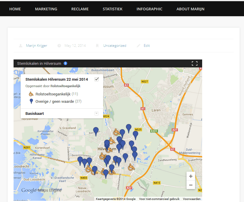 Google Maps Kaart Maken Kaart maken met Google Maps en embedden in 10 stappen Marijn