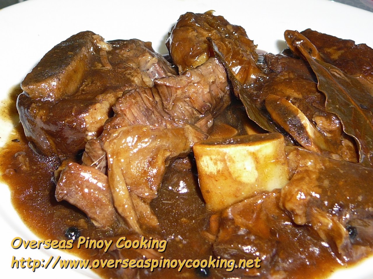 Mango Beer Braised Beef Spare Ribs Panlasang Pinoy Recipe