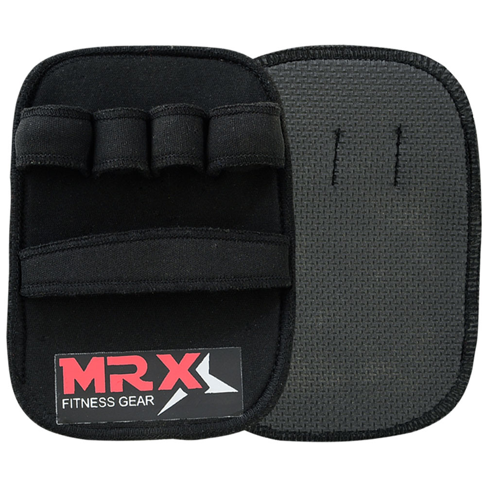 MRX Weight Lifting Grip Pads Black