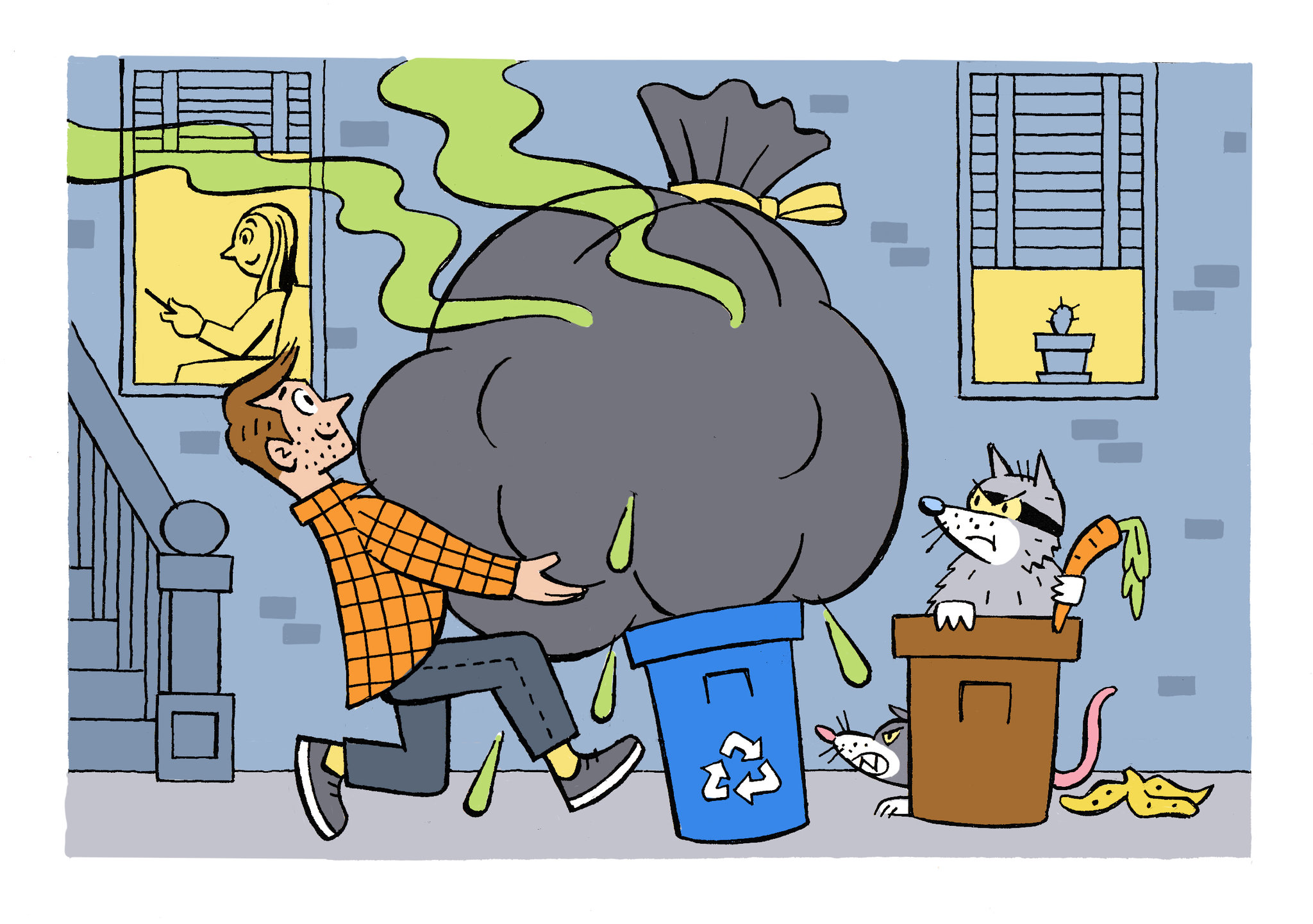 Taking Out the Trash? That’s Still a Man’s Job, Even for the Liberal