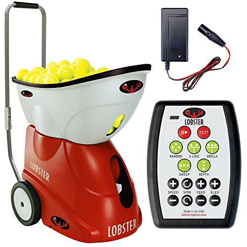 Lobster Sports Elite 2 Portable Tennis Ball Machine Reviews Tennis