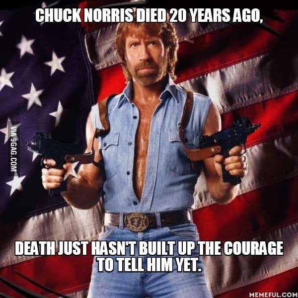 Ok, let´s bring back Chuck Norris memes. I LOVE FUNNY THINGS