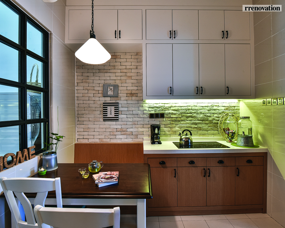 Design Dapur Basah / Area dapur kering dan basah bisa diaplikasikan