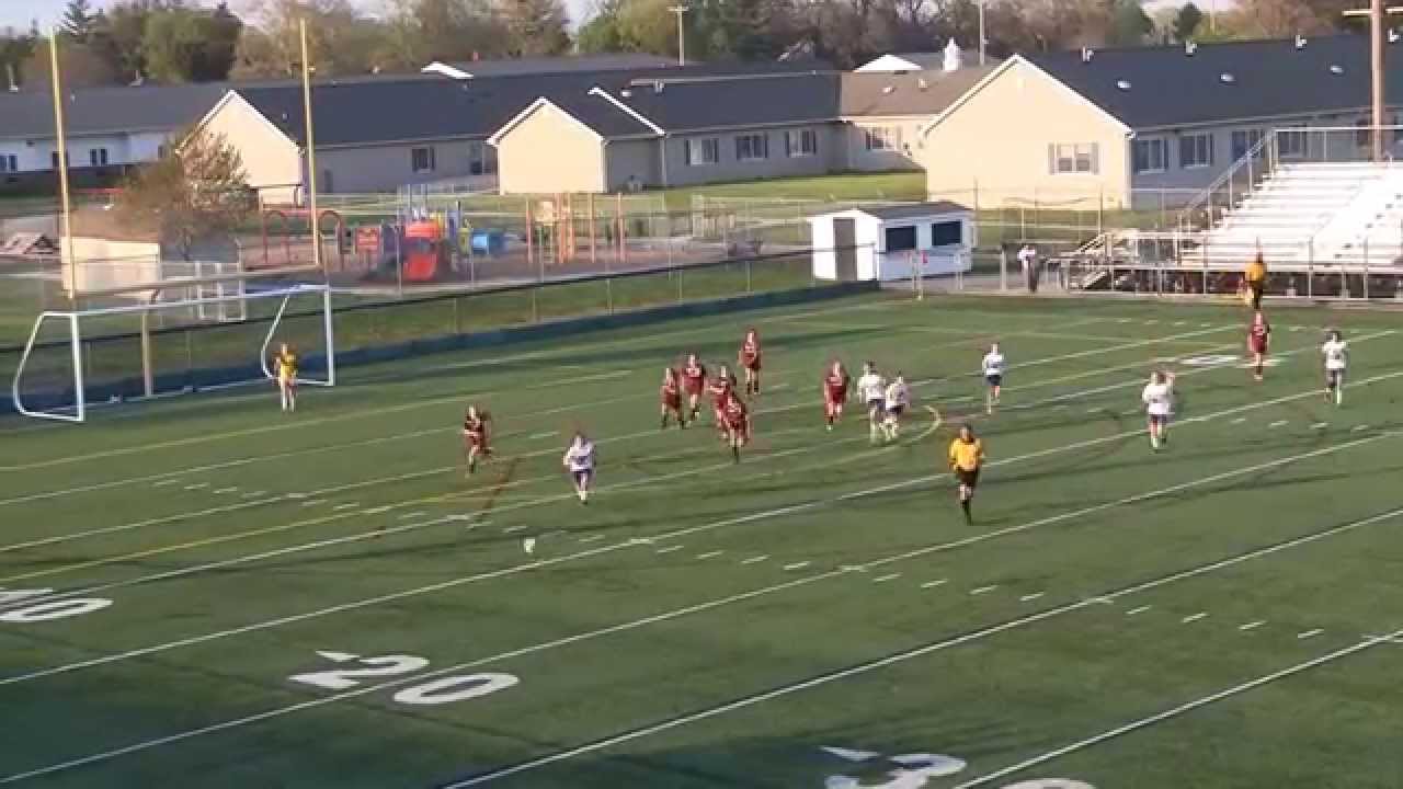 Middletown High School vs Concord High Girls Soccer 4 27 2015 Soccer Bite