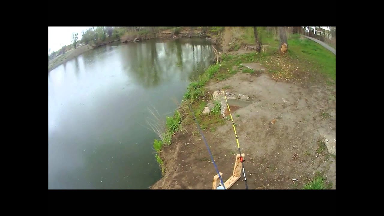 Fishing in Hail Jordan River 4 13 2014 Fishing Fever