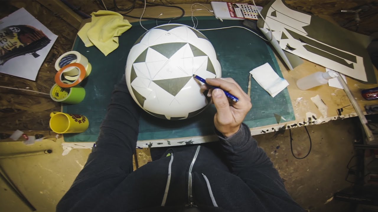 GoPro Death Spray Helmet Paint Football Focus