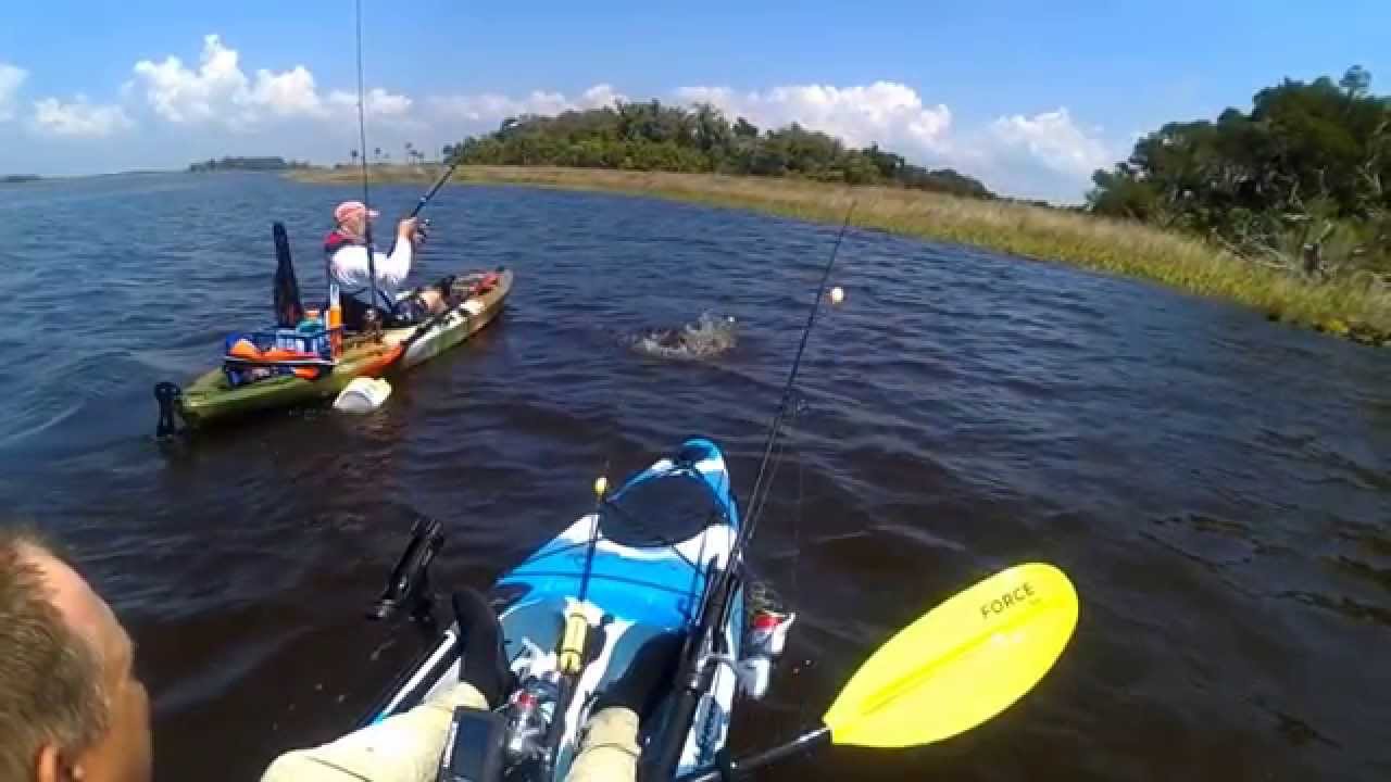 Kayak Fishing in Yankeetown Florida Canoeing City