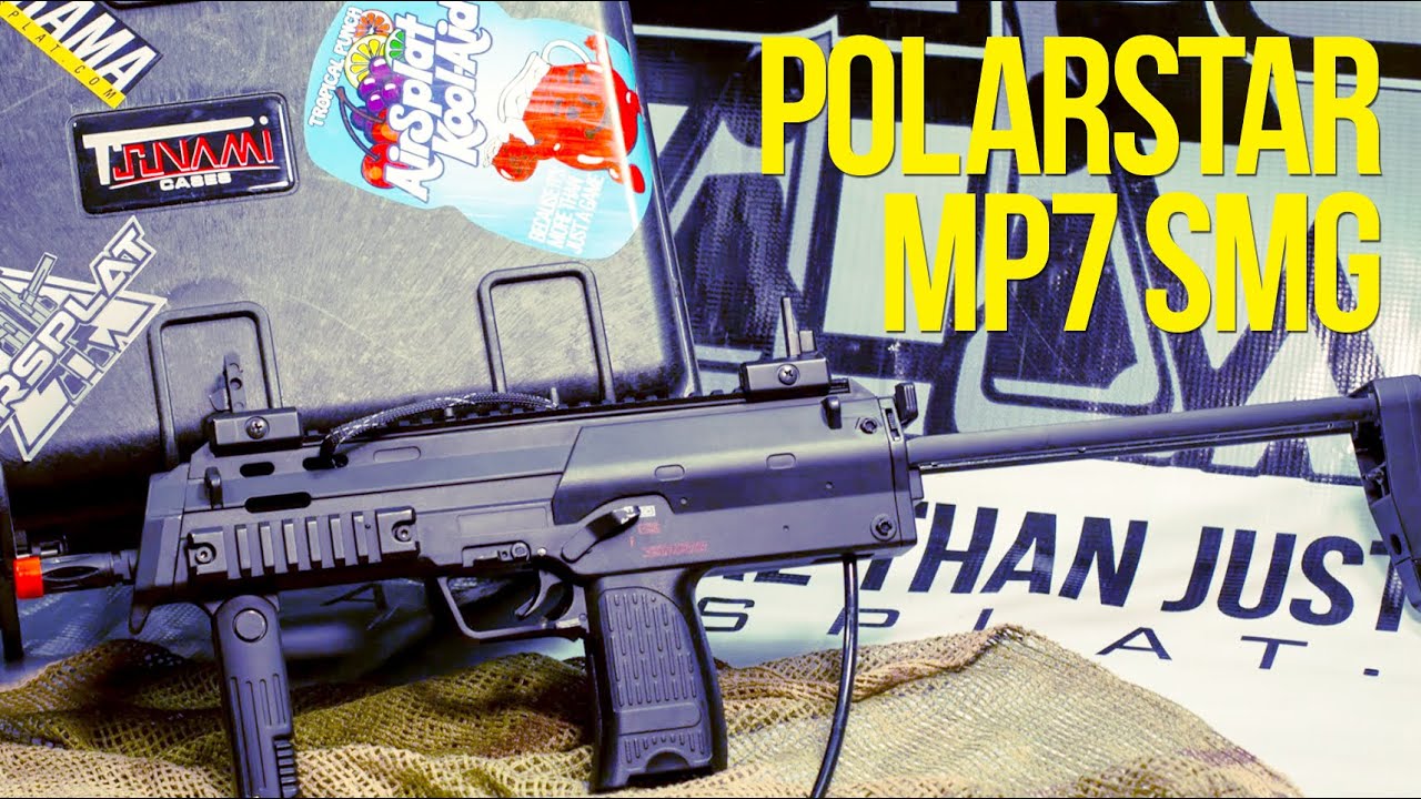 Polar Star MP7 Airsoft SMG Silent Custom AirSplat on Demand Tactical Club