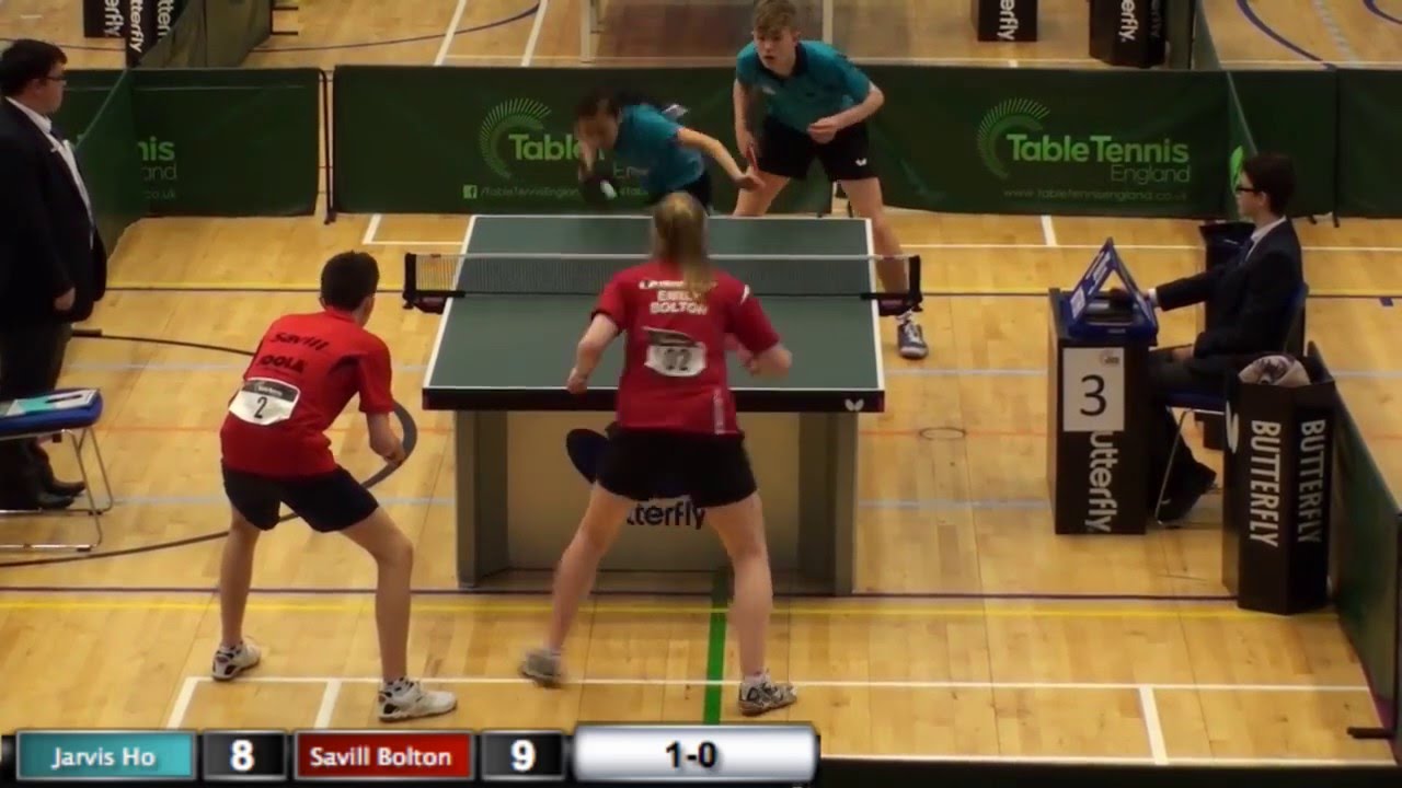 Mixed Doubles Final 2016 Cadet and Junior National Championships Table Tennis City